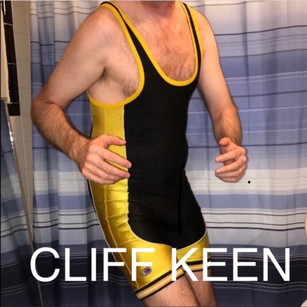 Cliff Keen Vintage Wrestling Singlet Size Large